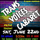 Celebrate World Pride With TRANS VOICES CABARET Photo