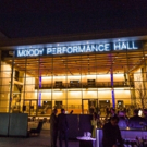 Moody Performance Hall Signage Illuminated In Dallas Arts District Photo