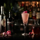 Brockmans Gin - Purple Hearts and Pink Roses for Valentine's Day Photo