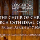 Saint Thomas Presents Conductor Stephen Darlington and The Choir of Christ Church Cat Video