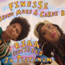 Bruno Mars And Cardi B “Finesse” Their Way To RIAA Double Platinum! Photo