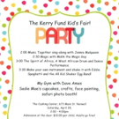 The Kerry Jon Walker Fund To Host Kid's Fair