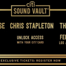 P!NK, Muse and Chris Stapleton to Headline Citi Sound Vault Shows