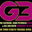 Joe Satriani's G3 2018 UK Tour with John Petrucci & Uli Jon Roth Kicks Off on 24 Apri Video