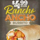 TacoTime Introduces Savory $4.99 Rancho Ancho Burritos Photo