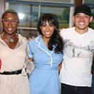 Photo Coverage: Leslie Odom, Jr., Cynthia Erivo, and More Visit Nicolette Robinson Backstage After WAITRESS Debut