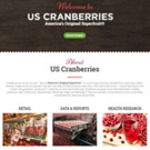 Cranberry Marketing Committee Launches New Website