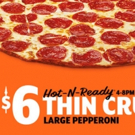Little Caesars' Adds Thin Crust Pepperoni Pizza To Nationwide* Menu For First Time Photo