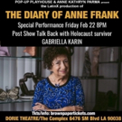 Holocaust Survivor Gabriella Karin Honored Guest At Talk Back After THE DIARY OF ANNE Video