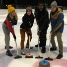 Photo Flash: The Cast of THE PLAY THAT GOES WRONG Finds Immense Success In Olympic Curling!