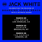 Jack White of The White Stripes Announces Intimate Shows in L.A., Brooklyn, & London Video