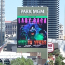 Up on the Marquee: LADY GAGA ENIGMA Live in Vegas