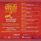 HOLA Mexico Film Festival Celebrates 10th Anniversary with Free Film Screenings at Me Photo