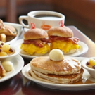 JUNIOR'S RESTAURANT for National Pancake Day and Breakfast Every Day