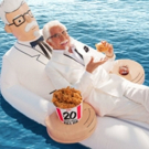 KFC Makes A Splash With New Colonel-Shaped Pool Floatie To Crisp Up Your Summer, And  Video