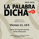 Tejidos del aire, combinación de escritura y performance, poemario que presentará S Video