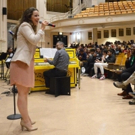 Photo Flash: Chilina Kennedy Celebrates BEAUTIFUL Sing for Hope Piano at Carole King's Alma Mater