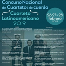 El Concurso Nacional de Cuartetos de Cuerda. Cuarteto Latinoamericano 2019 contará c Video