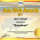 Cristiano's 360VR Music Video 'Exvolver' Wins Best 360Video at The Asia Web Awards 20