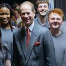 Photo Flash: The Earl of Wessex Visits National Youth Theatre of Great Britain in Reh Video