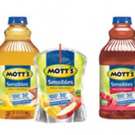 Mott's answers the call for less sugar in juice with NEW Mott's Sensibles