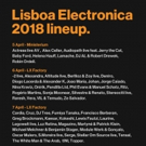 LISBOA ELECTRONICA Announces 2018 Lineup
