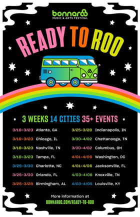 Bonnaroo Announces READY TO ROO Tour Image