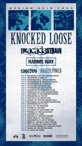 KNOCKED LOOSE Announce U.S. Spring Tour 
