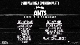 ANTS Take Over Ushuaïa For Their Opening Party + Incredible Lineup Revealed Image