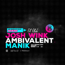 Josh Wink To Host 25 Years Of Ovum Movement After Party 