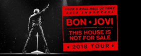 Bon Jovi Announces THIS HOUSE IS NOT FOR SALE 2018 Tour  Image