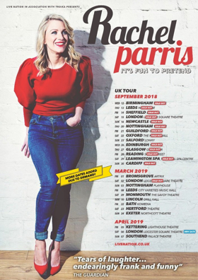 Rachel Parris Adds Extra Date For IT'S FUN TO PRETEND at Leicester Sq Theatre Image