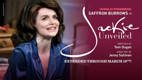 Review: JACKIE UNVEILED by Saffron Burrows as One of America's Most Private Public Figures Image