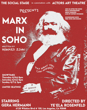 Karl Marx Arrives in Los Angeles In MARX IN SOHO 