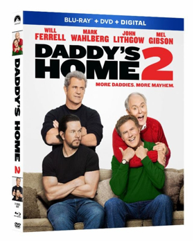 DADDY'S HOME 2 Starring Will Ferrell and Mark Wahlberg Coming to DVD Next Week 