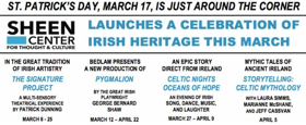 The Sheen Center Launches a Celebration of Irish Heritage This March 