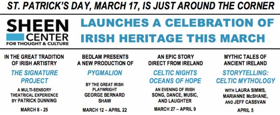 The Sheen Center Launches a Celebration of Irish Heritage This March  Image