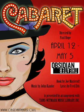 Join Obsidian Theater at The Kit Kat Club this Spring During CABARET: DAS MUSICAL 