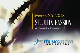 MusicaNova Orchestra Performs Bach's St John Passion Image