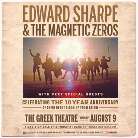 Edward Sharpe And The Magnetic Zeros Announce Show At The Greek Theater 