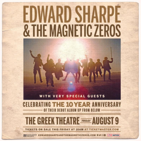 Edward Sharpe And The Magnetic Zeros Announce Show At The Greek Theater Image