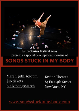Estrogenius 2019 Presents SONGS STUCK IN MY BODY Image