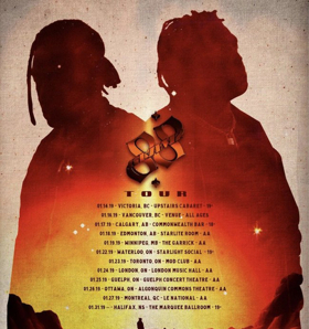 88GLAM Release 2019 Canada Tour Dates Image
