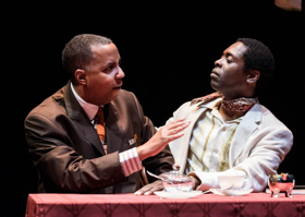 Review: Literary Giants Spar in Mosaic World Premiere LES DEUX NOIRS  Image