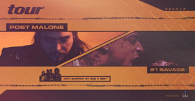 Post Malone Announces North American Tour With 21 Savage And Special Guest SOB X RBE 
