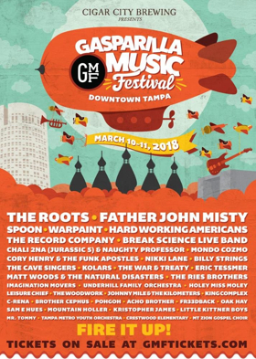 7th Annual Gasparilla Music Festival Announces Lineup Headlined By THE ROOTS 