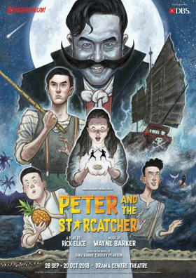 Pangdemonium's PETER AND THE STARCATCHER Opens in Singapore this September 