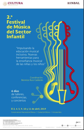 El 2º Festival de Música del Sector Infantil se realiza en el Conservatorio Nacional de Música 