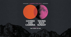 Coheed And Cambria And Taking Back Sunday Announce U.S. Summer Co-Headline Amphitheater Tour 