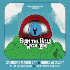 Israel Nash Announces Plum Creek Sound Presents: From The Hills With Love 3rd Annual Party on March 17 